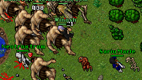 Winosh on screen