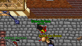 Elmo Orino on screen