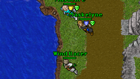 Wind Racer on screen