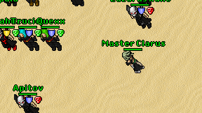 Master Clarus on screen