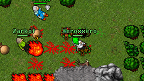 Xeroxxero on screen