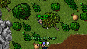 Dilaton on screen