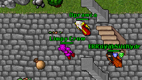 Limpy Crow on screen