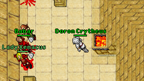 Doron Crytheus on screen