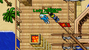 Lady Justin on screen