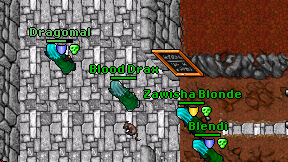 Blood Drax on screen