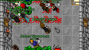 Knight zalys on screen