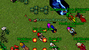 Rendru Ravena on screen