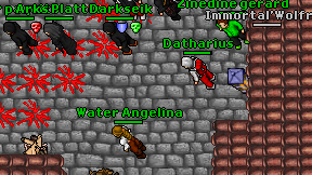 Water Angelina on screen