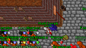 Mali Cyryk on screen