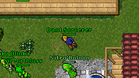 Dant Sorcerer on screen