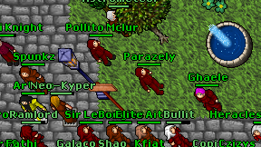 Parazely on screen