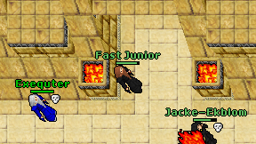Fast Junior on screen