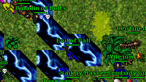 Evil of Pall on screen