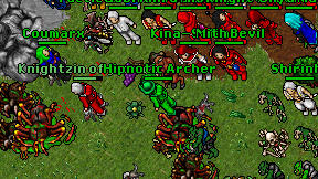 Hipnotic Archer on screen