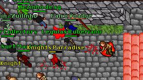 Falco Voador on screen