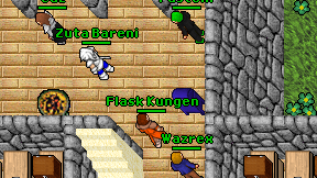 Flask Kungen on screen