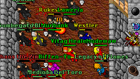 Vitag Healer on screen