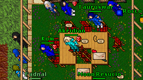 Akridian on screen
