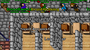 Praetorian The Knight on screen