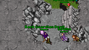 Dark Guardian Devil on screen