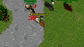 Kawiorus on screen