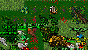 Druid Masterra on screen