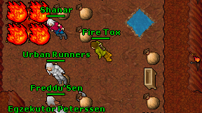 Fire Tox on screen