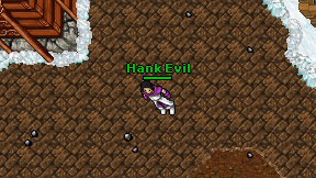Hank Evil on screen