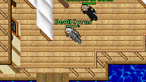Devil Cyrus on screen