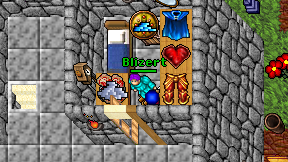 Blizert on screen