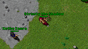 Strinity the Shadow on screen