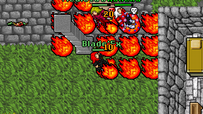 Blade'Fx on screen
