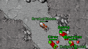 Brutal Blade on screen