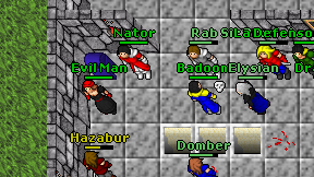 Evil Man on screen