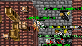 Lord Explosions on screen