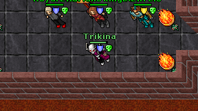 Trikina on screen