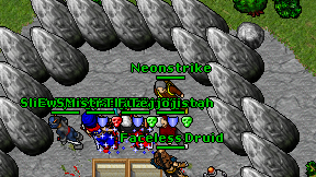 Neonstrike on screen