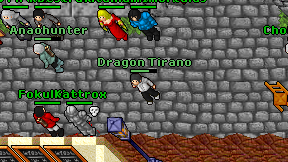 Dragon Tirano on screen