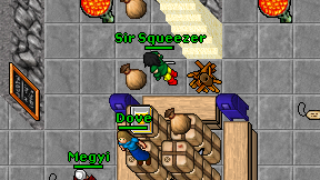 Sir Squeezer on screen