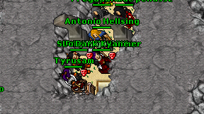 Gattack on screen
