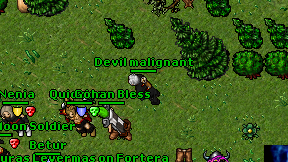 Devil malignant on screen
