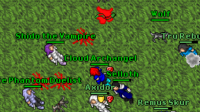 Cloud Archangel on screen