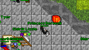 Princess Berserk on screen