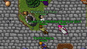 Vuvuzela Man on screen