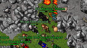 Eldiroth on screen