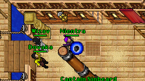 Nientra on screen