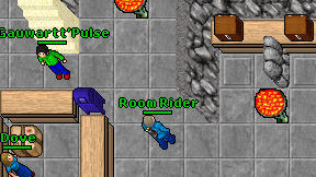 Room Rider on screen
