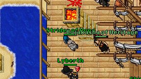 Strider of Hope on screen