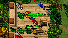 Archer of Deth on screen